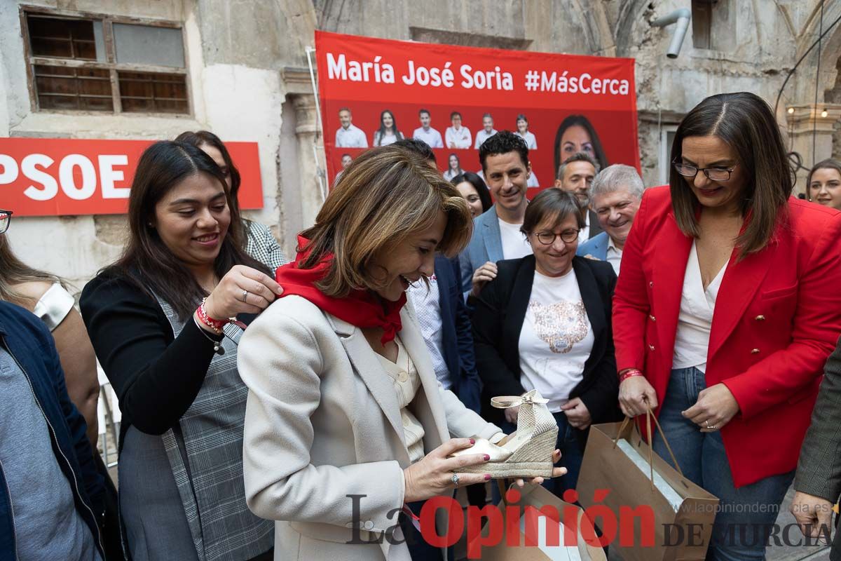 Descubre la lista del PSOE a la alcaldía de Caravaca