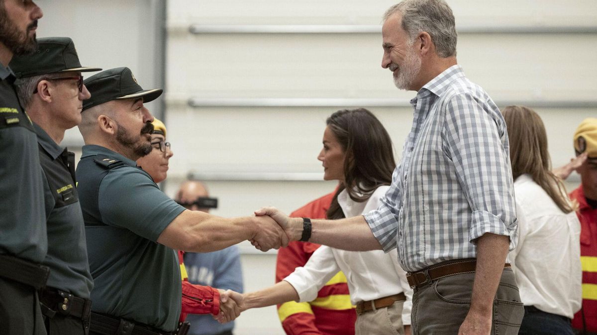 Los reyes llegan a Ourense para conocer los daños causados por los incendios