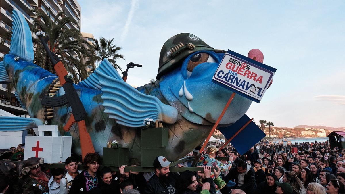 Carnaval de Málaga 2026 | Entierro del Boquerón