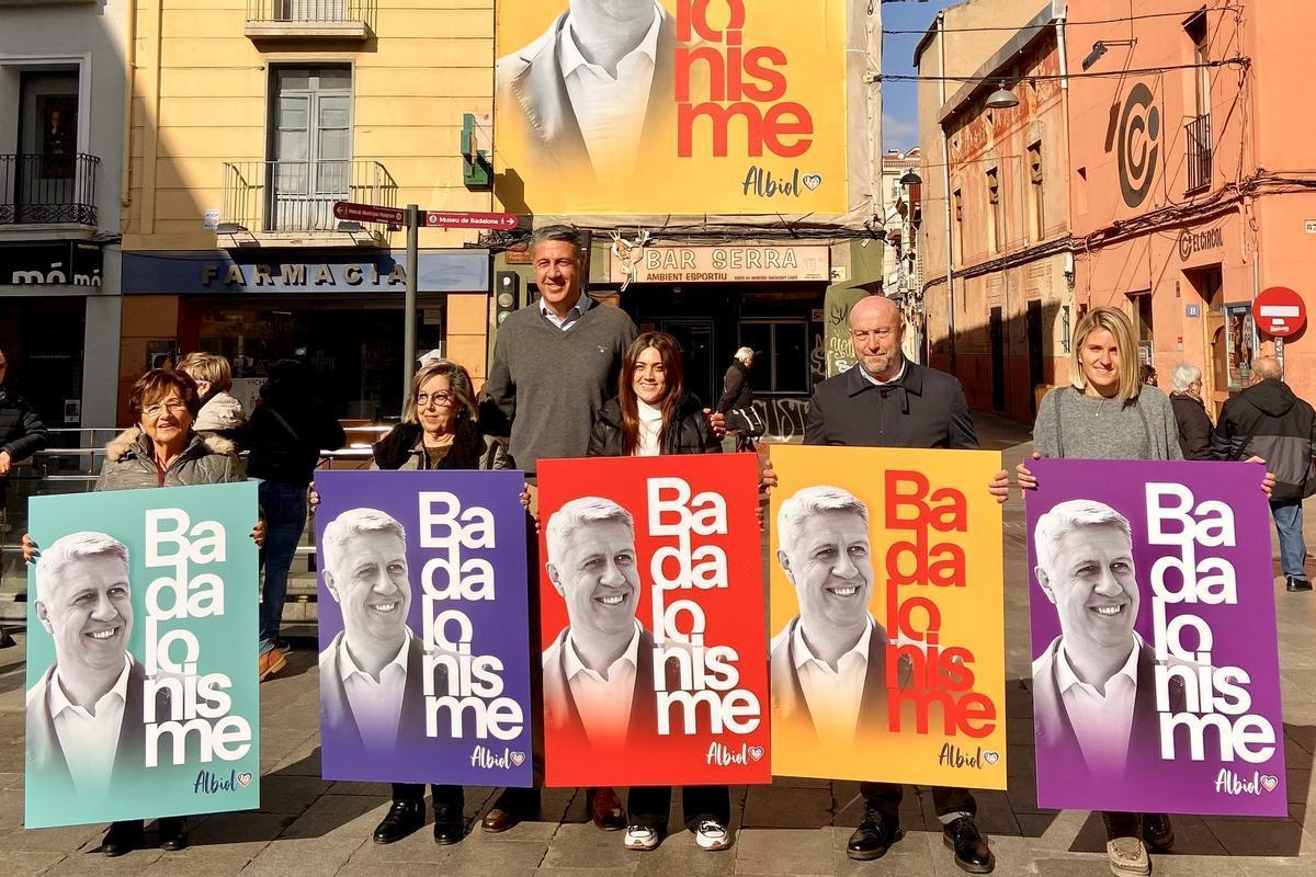 ’Badalonisme’, la nueva campaña de Albiol en Badalona.