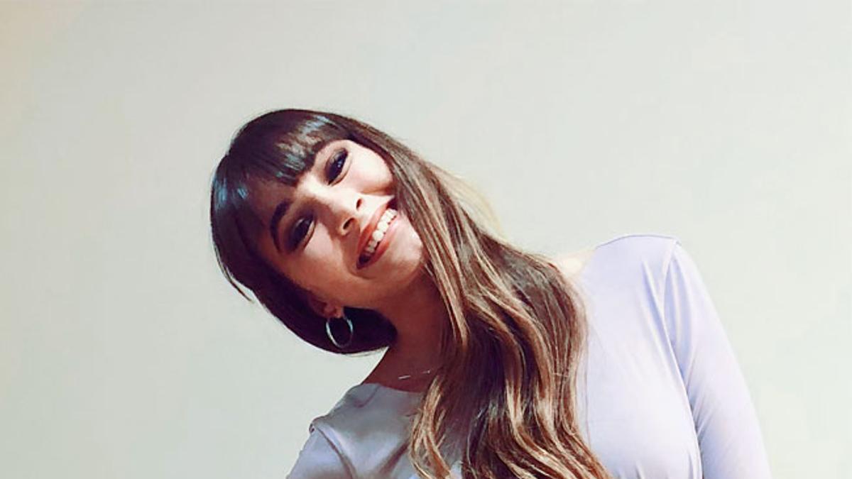 Aitana Ocaña de 'Operación Triunfo' con vestido de House of CB