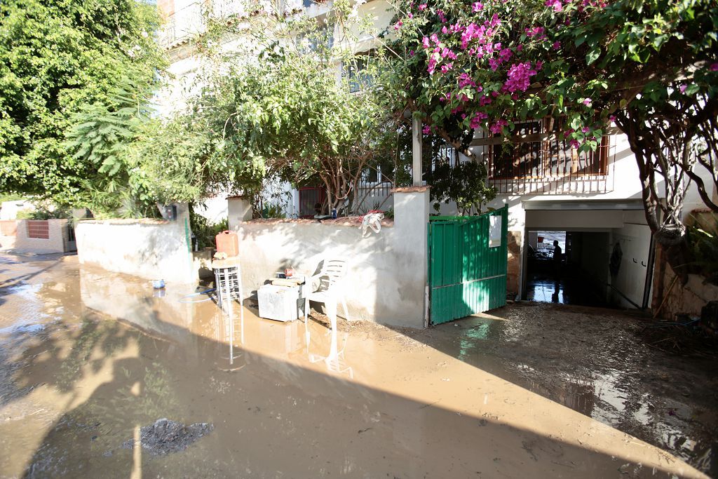 Estas son las imágenes que deja la DANA a su paso por Águilas