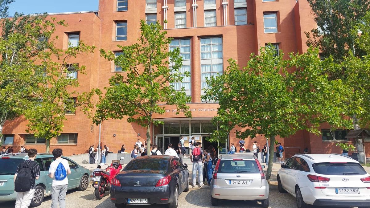 La Facultad de Ciencias Ambientales de la UAH durante la celebración de la PAU 2025
