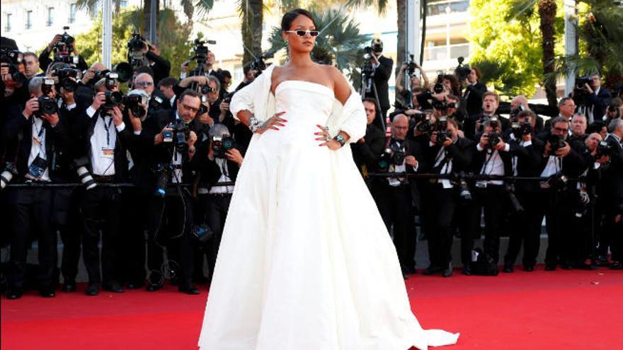 La cantante Rihanna, en el Festival de Cannes 2017.