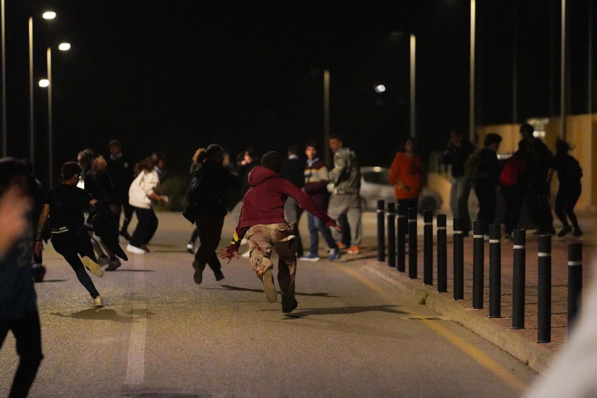 Un 'Walking dead' en Sant Jordi