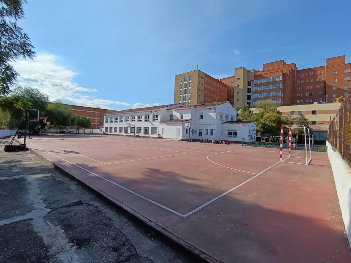 Patio del CEIP Ribera del Marco.