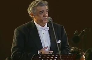 Plácido Domingo interpreta ’E lucevan le stelle’, de l’òpera ’Tosca’, de Puccini (2001).