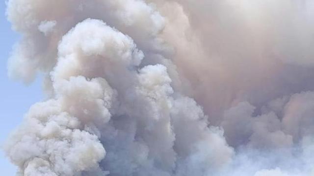 Incendio de Santa María de la Peña.