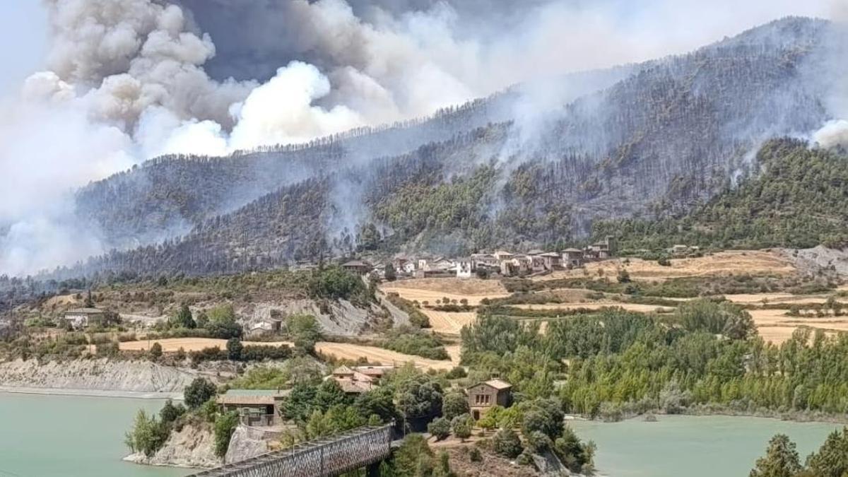 Incendio de Santa María de la Peña