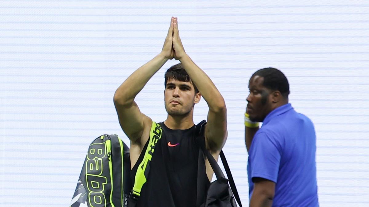 Alcaraz se lamenta de su derrota en US Open