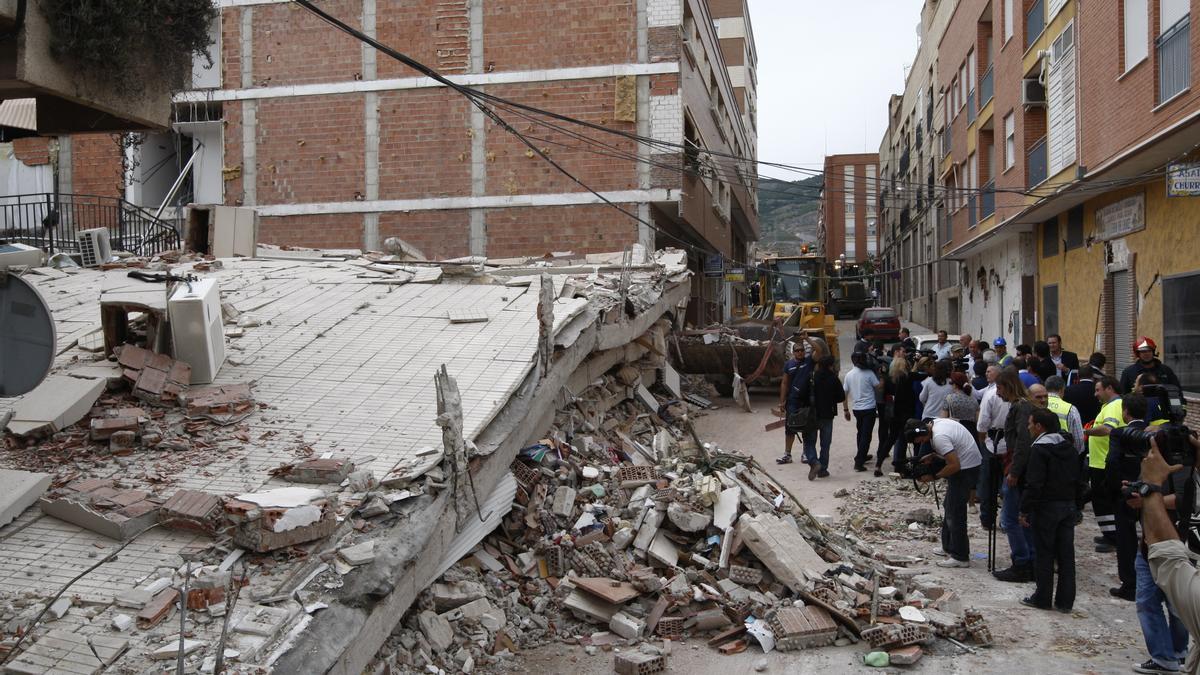 Terremoto de Lorca en 2011.
