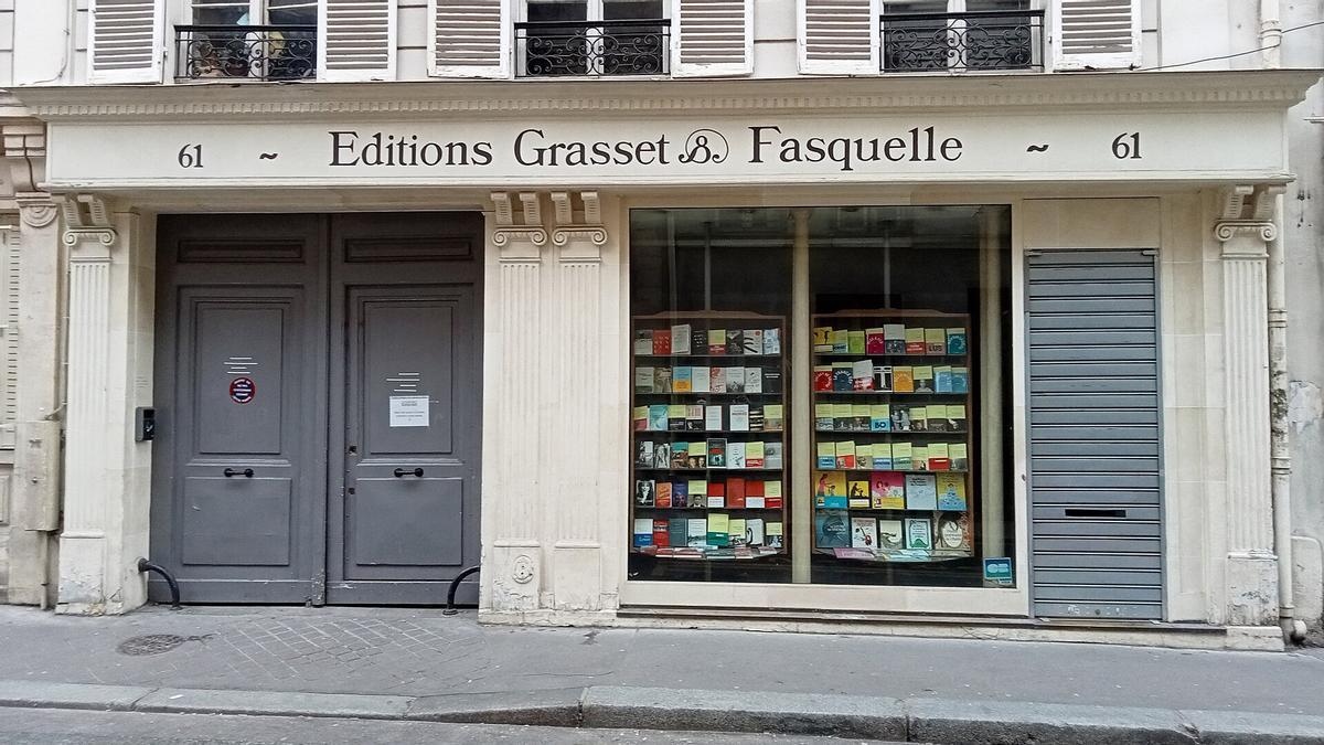 Sede de la editorial Grasset en París.