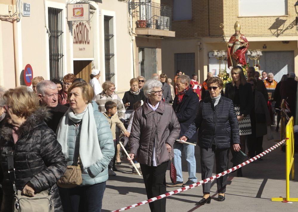 Procesión de Sant Blai en Estivella