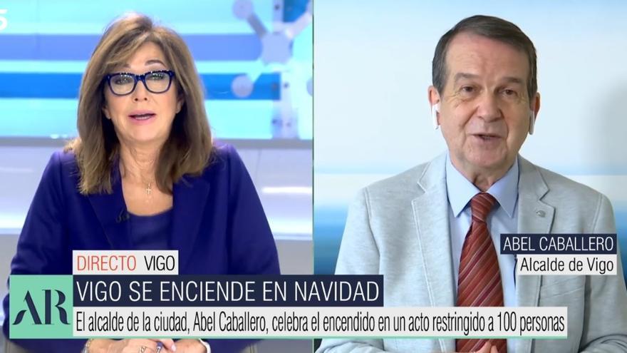 Abel Caballero ha intervenido en numerosas ocasiones en El Programa de Ana Rosa, de Telecinco.