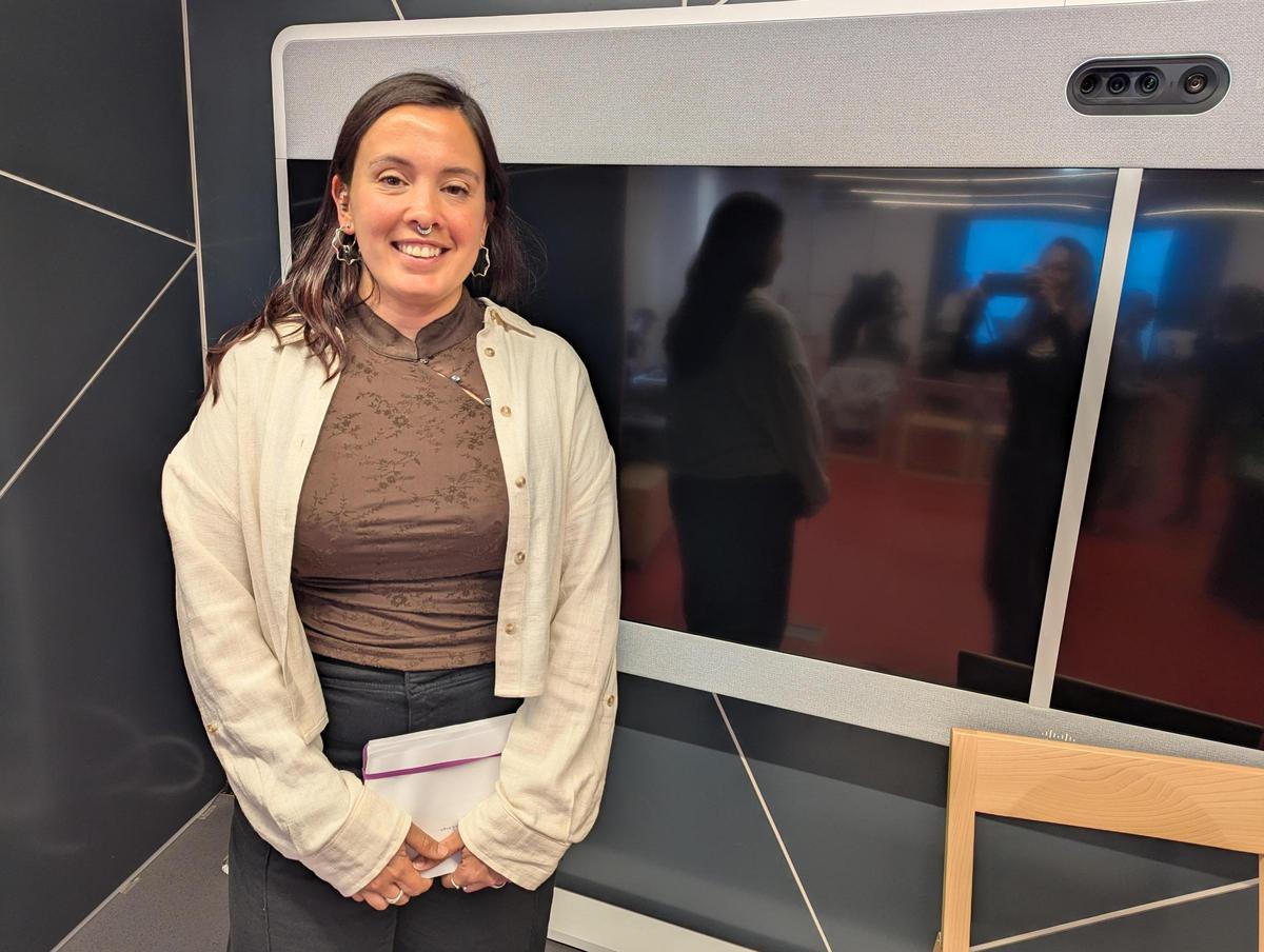 Meritxell Toribio conductora del NitBus desde hace siete años, explica las situaciones de acoso machista que se encuentra a menudo durante su jornada laboral.