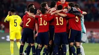 España se clasifica sin brillo para el Mundial
