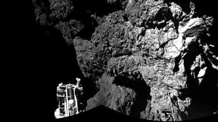 &#039;Philae&#039; rebotó tres veces en el cometa tras fallar los arpones