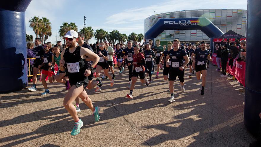 Vídeo: Éxito en Castelló, más de 1.100 corredores participan en la Ruta 091, una carrera solidaria organizada por la Policía Nacional