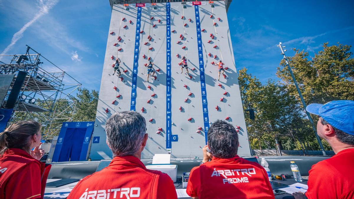 IFSC Madrid 4 Speed. Foto: Javi Pec