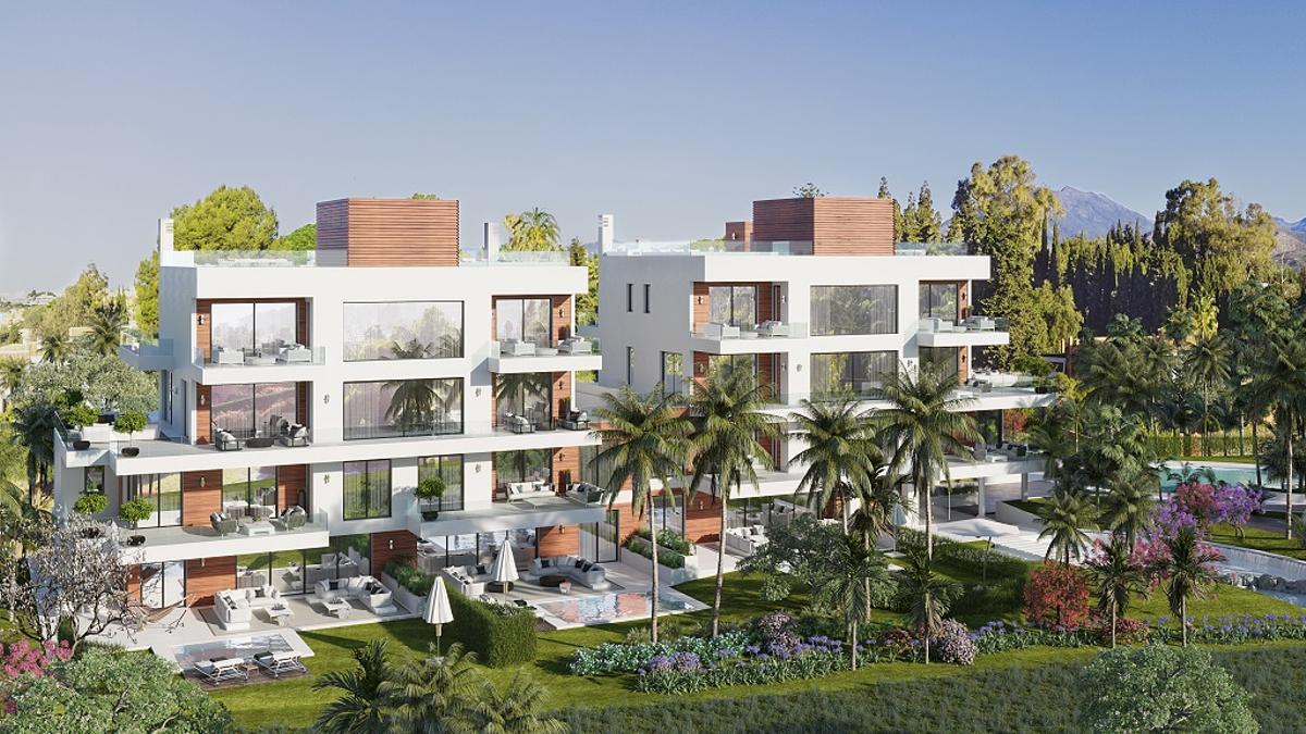 Así será el exclusivo complejo residencial Benalús en la Milla de Oro de Marbella.