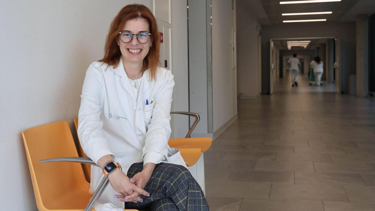 La jefa del Servicio de Psiquiatría del Área Sanitaria de Vigo, la doctora Marta López.