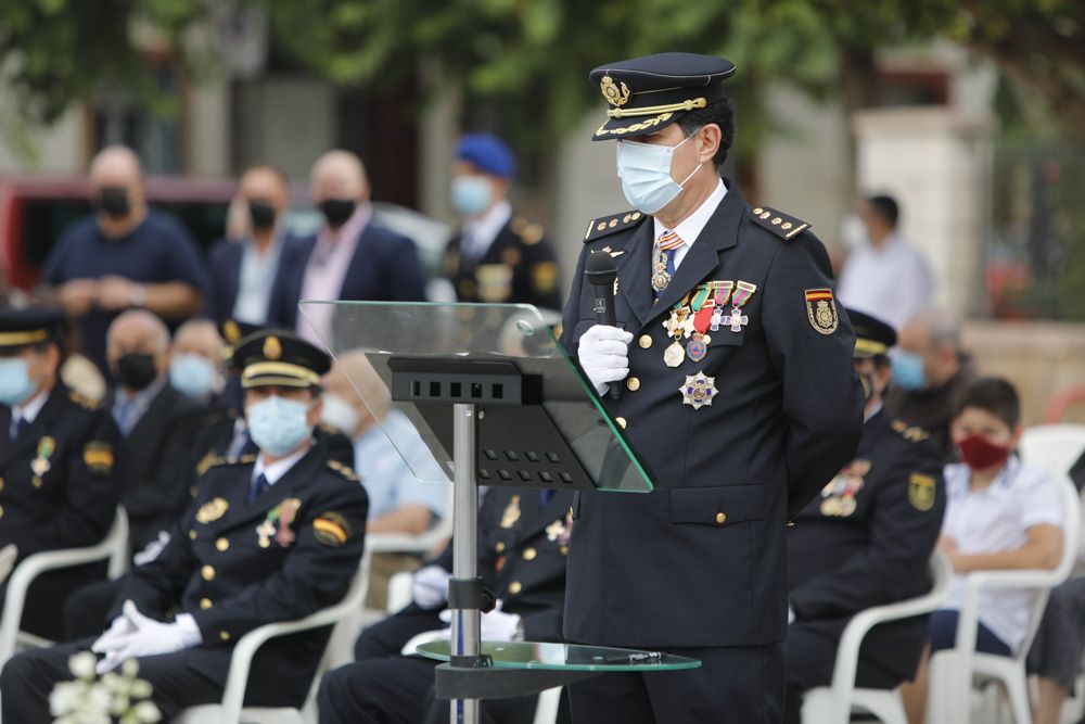 Acto institucional por el Patrón del Cuerpo Nacional de Policía en Sagunt.