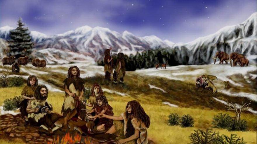 Los neandertales hablaban como nosotros