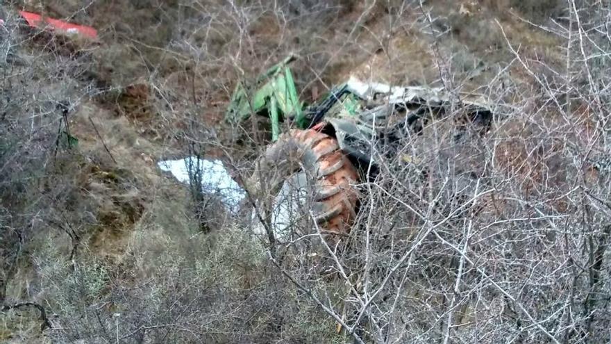 Un muerto en un accidente de tractor en Alarba