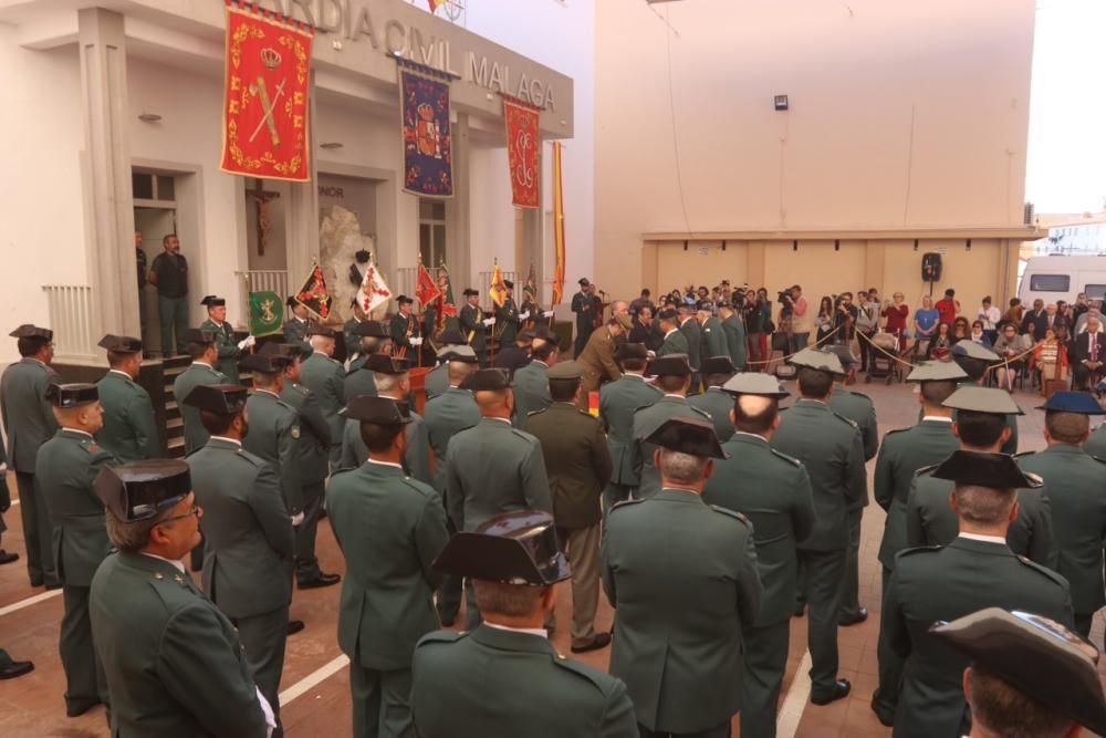 La Guardia Civil celebra su 174 aniversario en Málaga