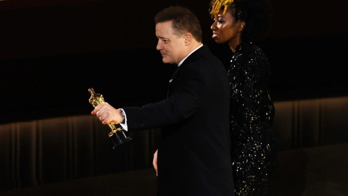 El precioso discurso de Brendan Fraser en los Premios Oscar, al completo