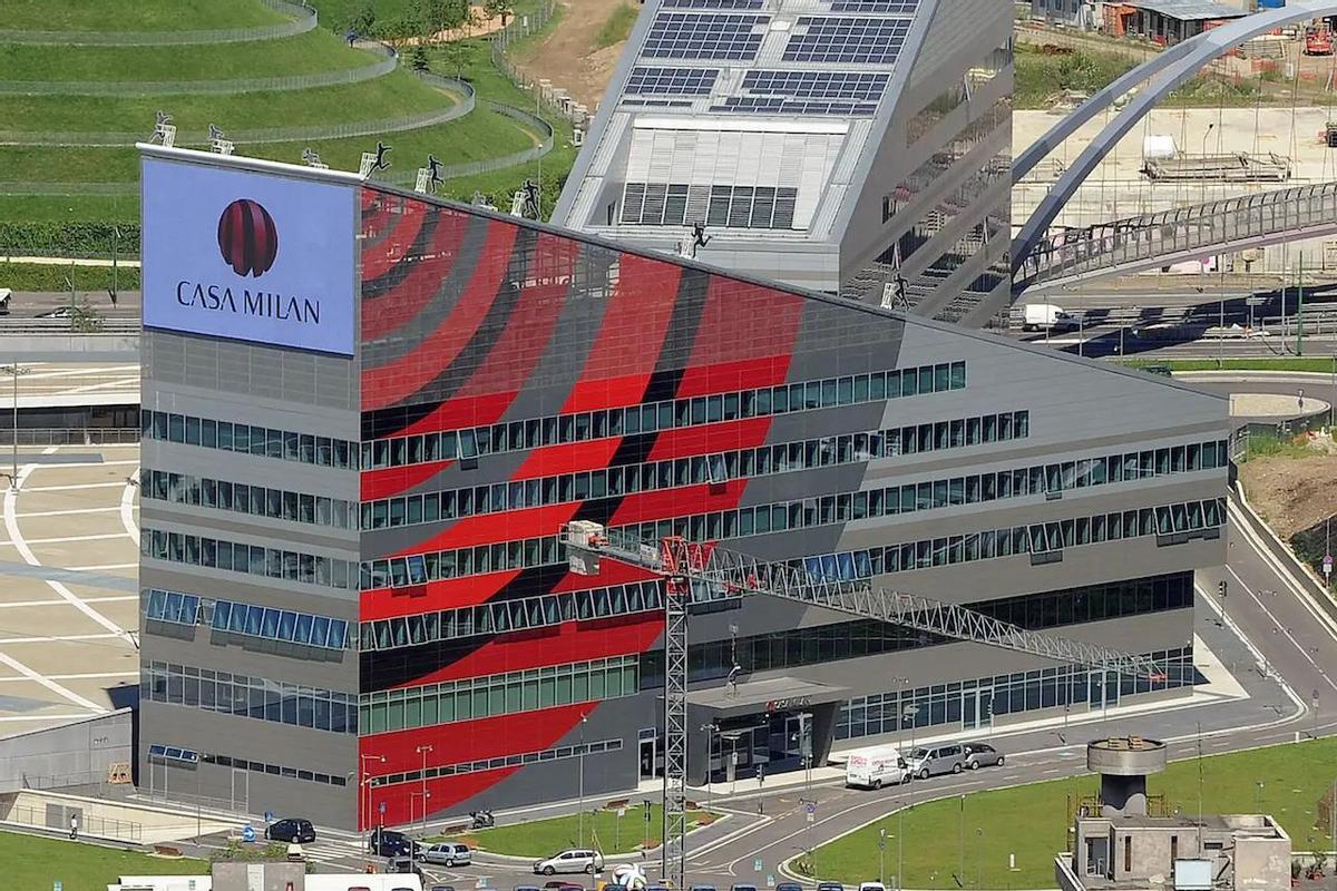 Casa Milan, sede del club italiano