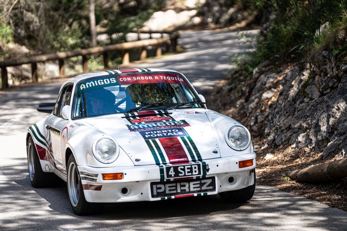 Seb Perez, ganador del Rally Clásico Isla de Mallorca