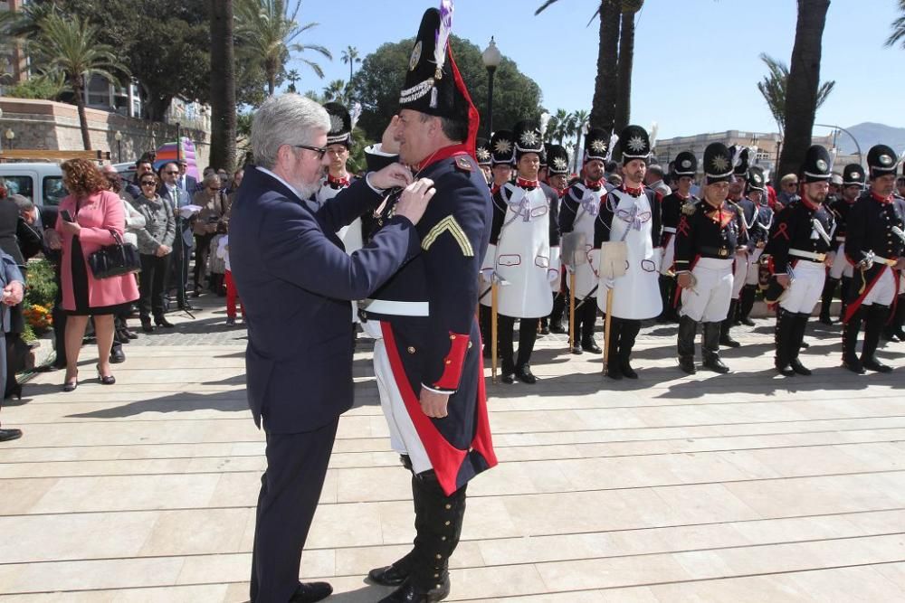 Acto de homenaje a los granaderos marrajos de Cart