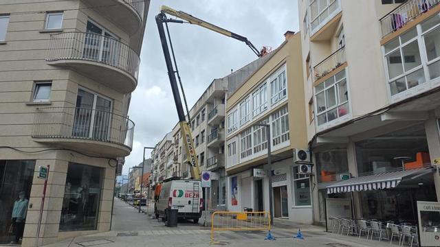 Cortan Monte Faro por trabajos en la cubierta de un edificio | XPONTE