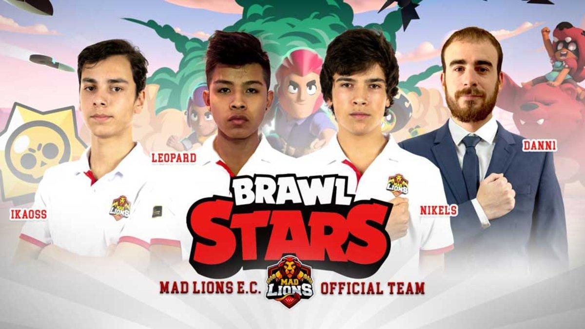 Los componentes del equipo de Brawl Stars