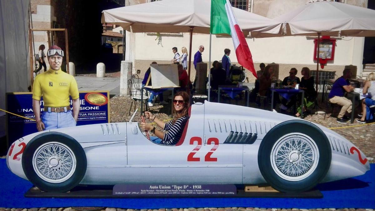 En el Gran Premio Nuvolari de coches clásicos en Mantua