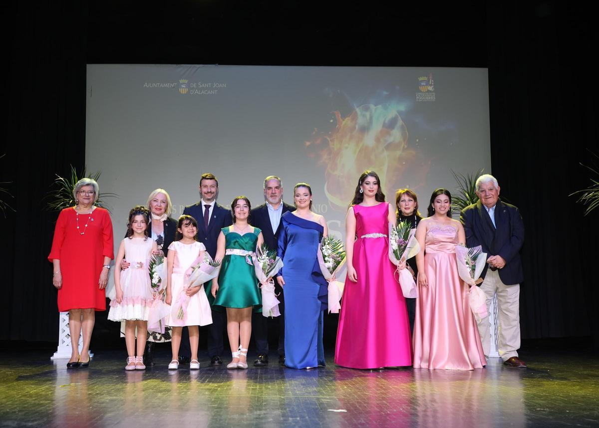 Un momento de gala celebrada en Sant Joan d'Alacant