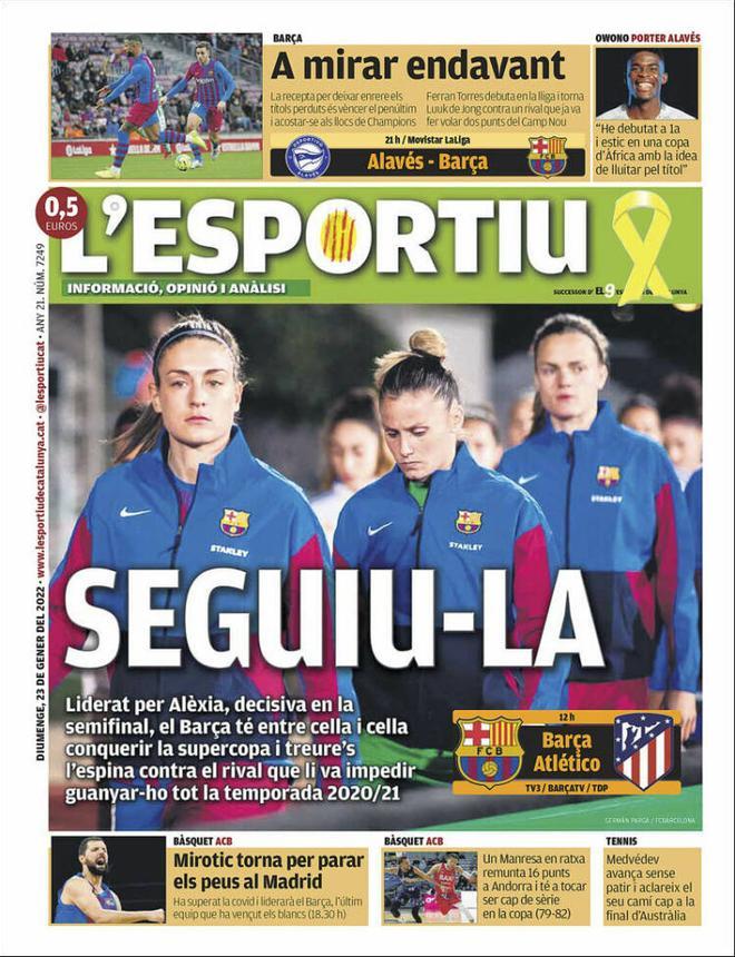 Estas son las portadas de la prensa deportiva de hoy