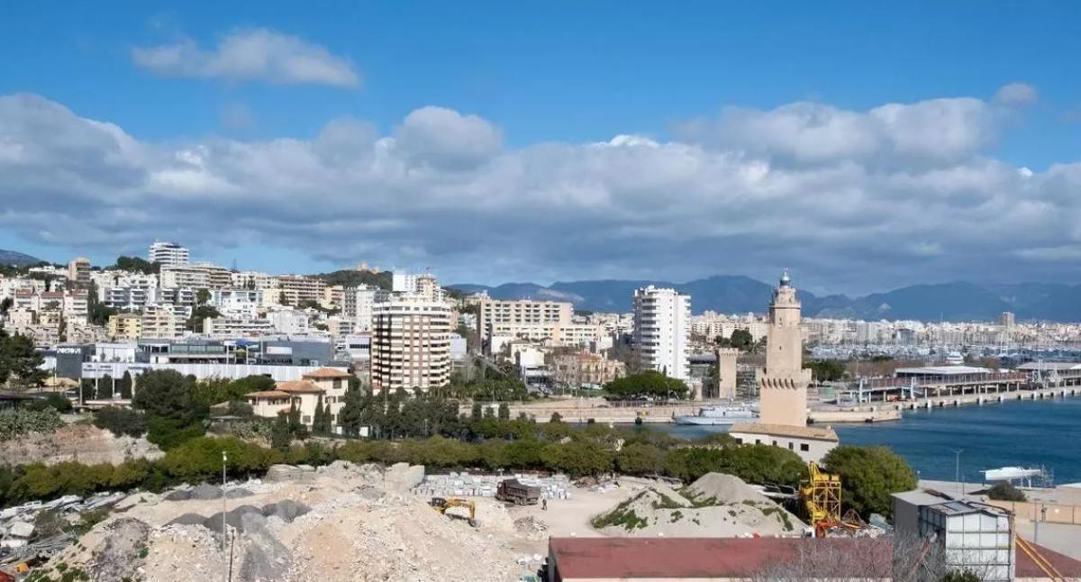 An dieser Stelle entsteht gerade die neue Anlage.