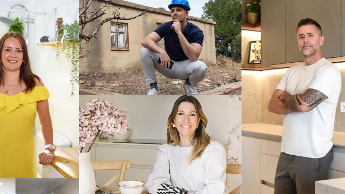 Influencers que participarán en Cevisama 2025.