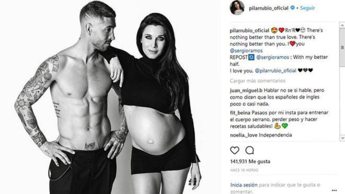 Pilar Rubio y Sergio Ramos