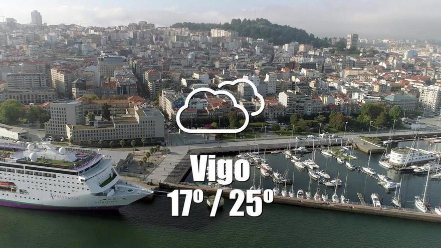 El tiempo en Vigo: previsión meteorológica para hoy, jueves 23 de julio