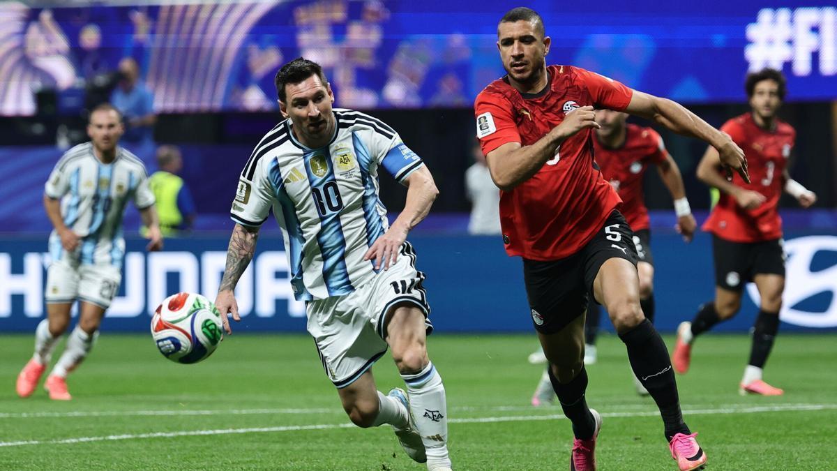Messi ante Egipto