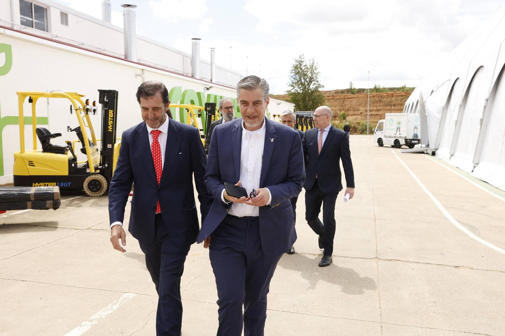 EN IMÁGENES: Así fue la presentación de la fábrica de GAM en León