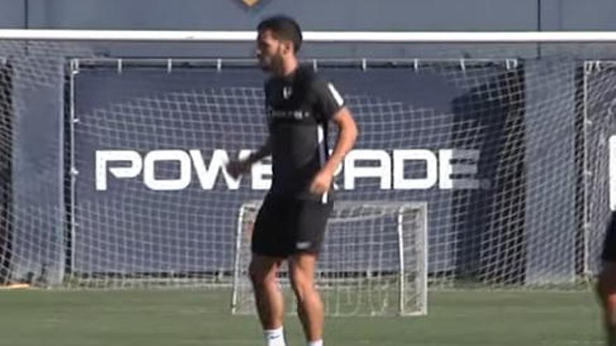 Pacheco ha entrenado los últimos días con el grupo.