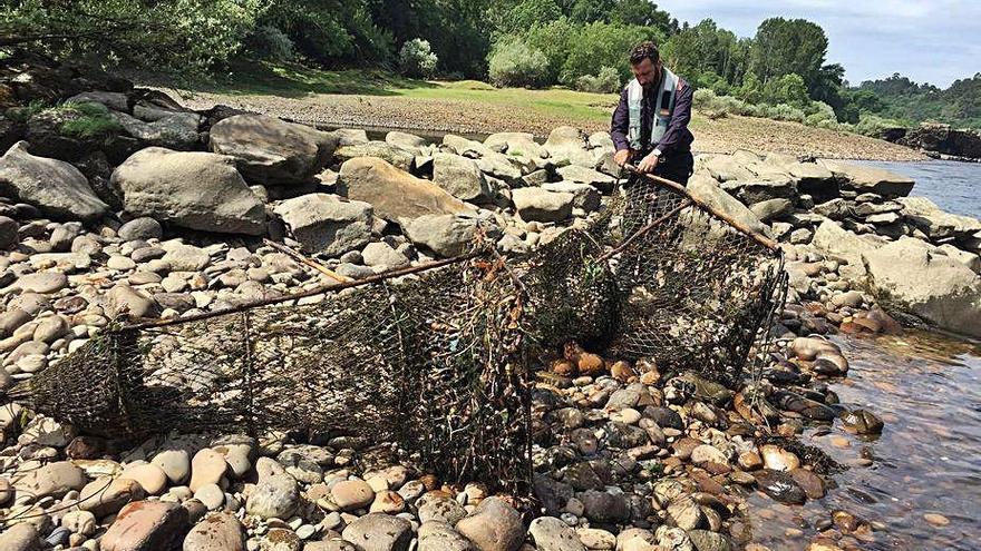 Interceptadas 14 artes de pesca ilegales