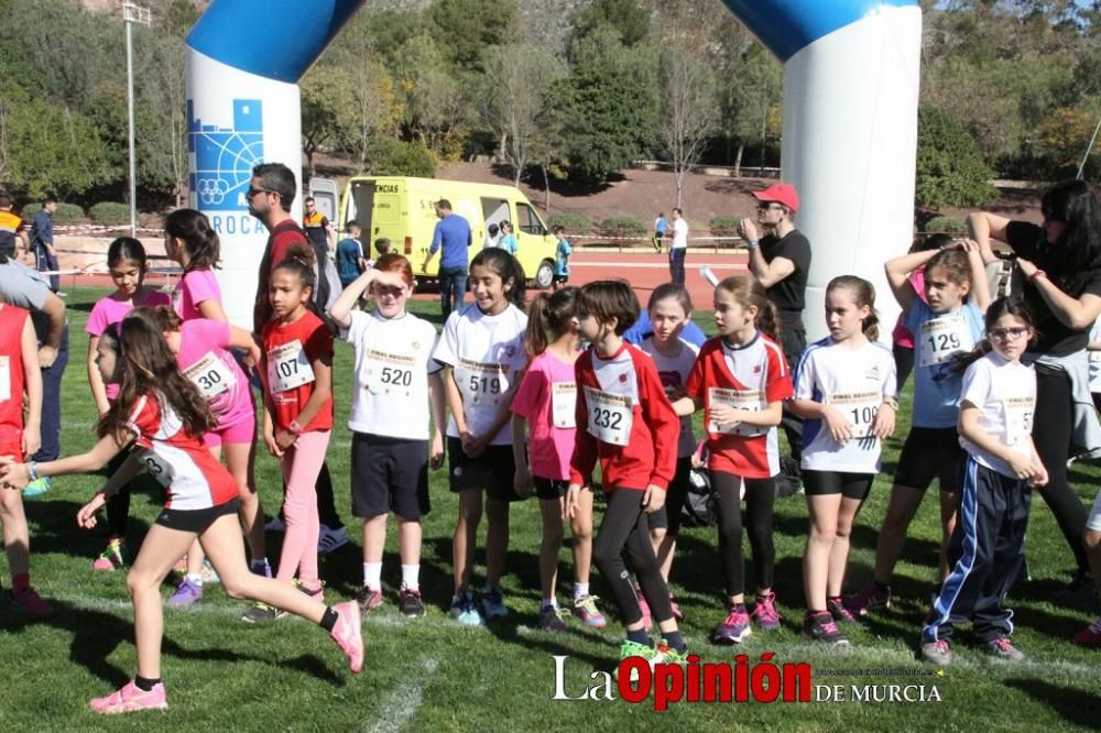 Final Regional Escolar de Cross de Campo a través