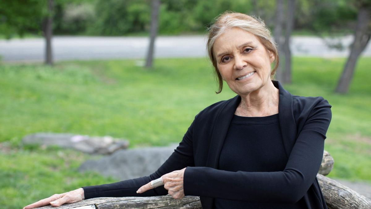La feminista Gloria Steinem.