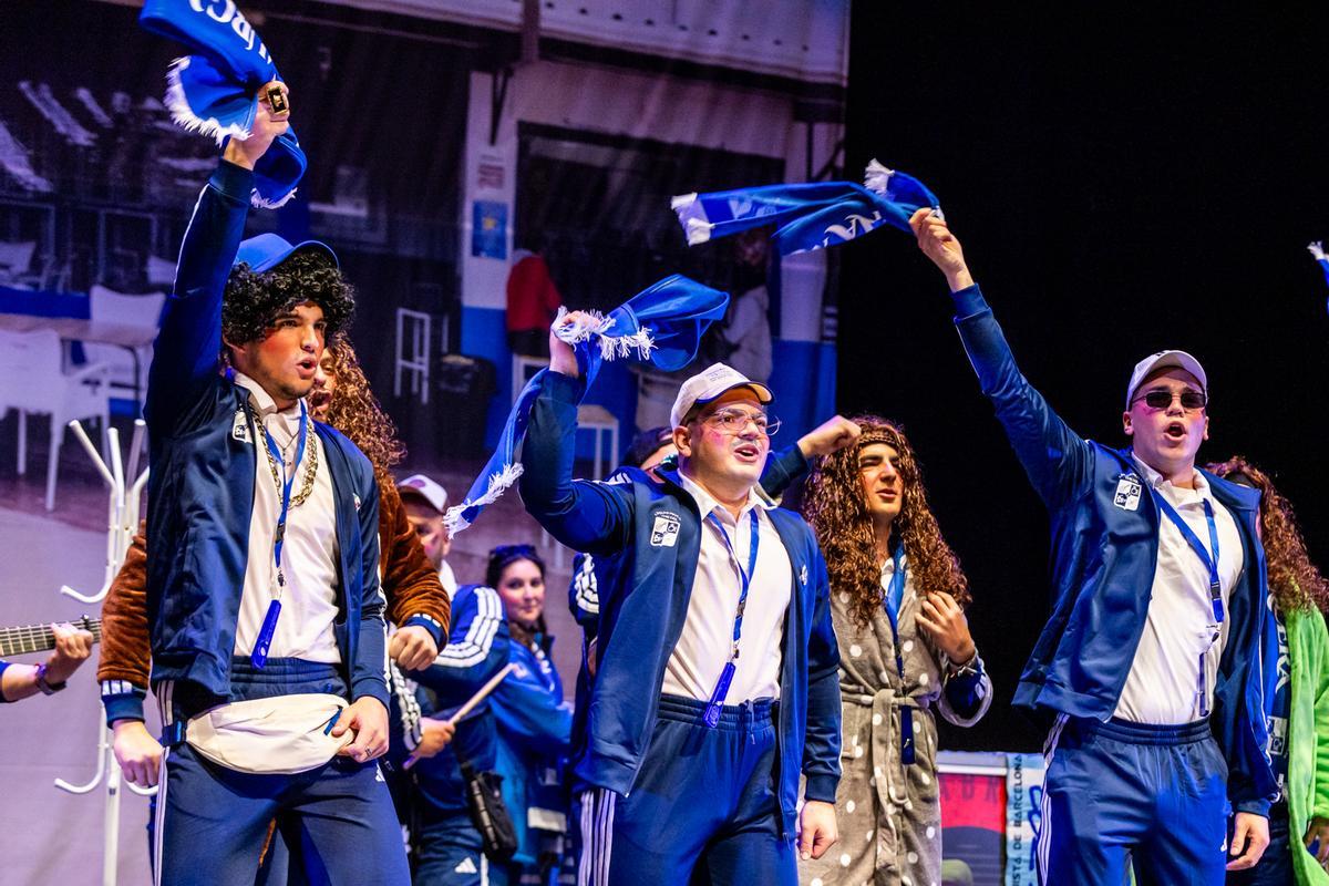 'Una murga de tercera' vino desde Alhaurín.