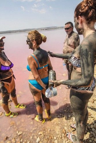 Terapia en la laguna rosa